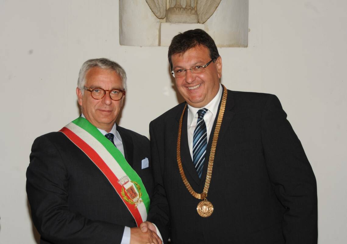 Besuch in Castelnuovo 2011 Städtepartnerschaft Ortsinformationen